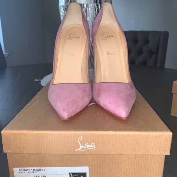 AUTHENTIC!!!! Christian Louboutin So Kate Suede 120 SIZE 42 - Picture 3 of 5